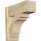Ekena Millwork Merced Block Rough Sawn Outlooker, Douglas Fir, 8"W x 20"D x 20"H OUT08X20X20MRC05RDF - alternate 1